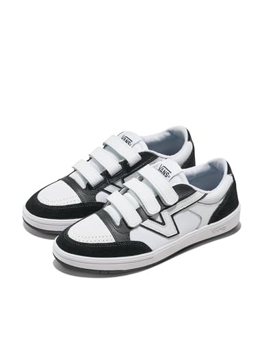 VANS UNISEX ADULT LOWLAND CC V SHOE SIZE: MEN 6.5 WOMEN 8 BLACK/TRUE WHITE