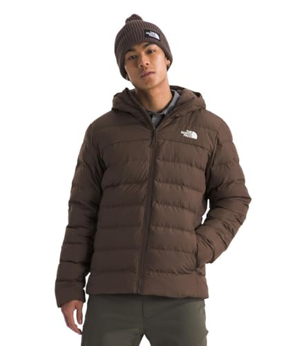 NF0A8A36 The North Face Men Aconcagua 3 Lined Hoodie Wind Resistant Brown S New