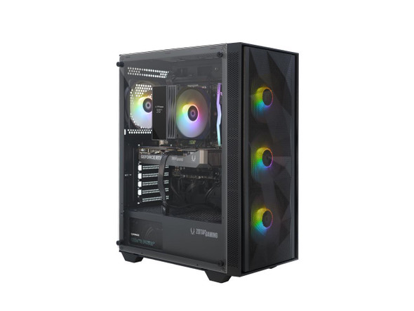 MEK AI-Enhanced Gaming PC Desktop Computer - NVIDIA GeForce RTX 5060, AMD Ryzen
