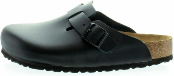BIRKENSTOCK BOSTON, UNISEX ADULTS' CLOGS - SIZE: MEN 9 WOMEN 11 - BLACK