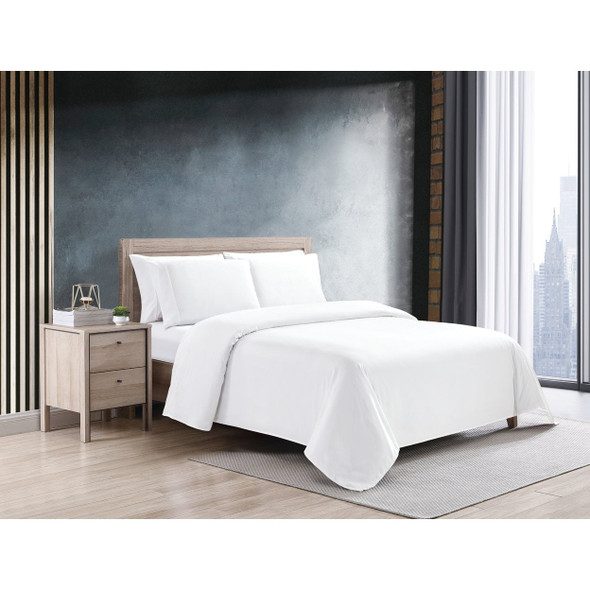 KATHY IRELAND HOME COOL MAX 6 PIECE ULTRA SOFT SHEET SET - KING - WHITE New