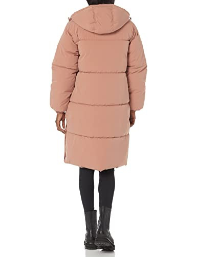 AMAZON ESSENTIALS WOMEN'S OVERSIZED LONG HOODED INSULATED PUFFER JACKET - M New