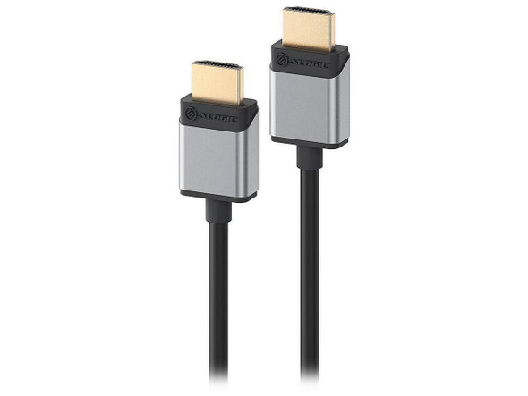 Alogic SSULHD02-SGR 6.56 ft. (2.0m) Space Grey Slim Super Ultra 8K HDMI to HDMI