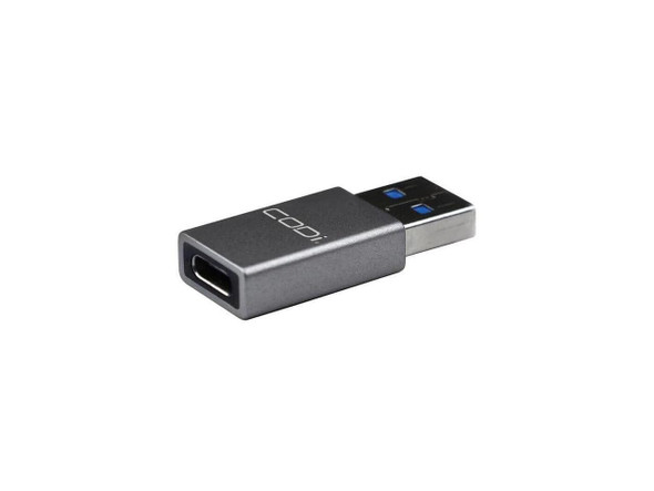 CODi USB-A to USB-C Adapter w/ 10Gbps Data Transfer Speed - 1 x 4-Pin USB Type A