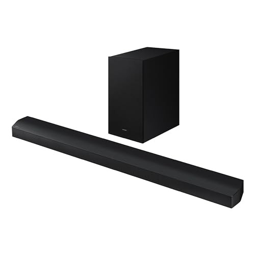 SAMSUNG 5.1 CHANNEL B-SERIES SOUNDBAR WIRELESS SUBWOOFER DTS VIRTUAL:X - BLACK New