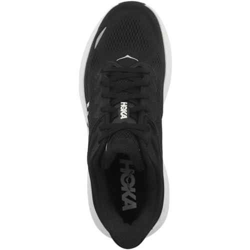 1162011 HOKA MEN'S BONDI 9 RUNNING SHOES BLACK/WHITE SIZE 10.5