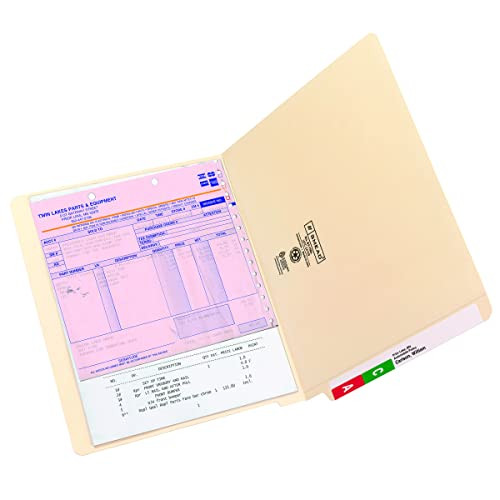 SMEAD 100% RECYCLED END TAB FILE FOLDER (24160) - MANILA
