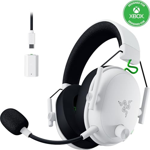 Razer BlackShark V3 Wireless Gaming Headset 50mm Drivers Works with PC - White