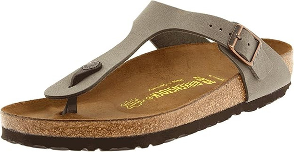 BIRKENSTOCK GIZEH BS UNISEX SANDAL - SIZE: MEN 4 WOMEN 6 (AU/UK W4.5) - STONE