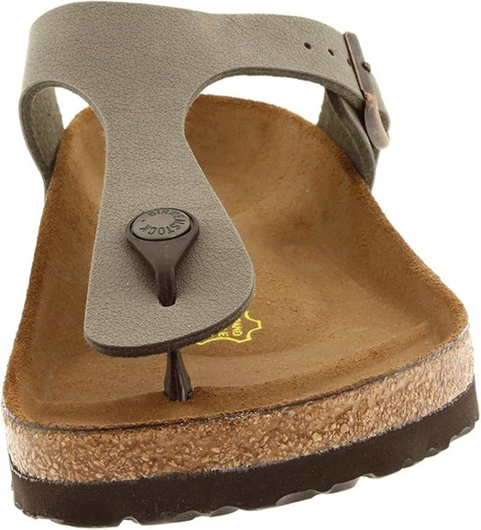 BIRKENSTOCK GIZEH BS UNISEX SANDAL - SIZE: MEN 4 WOMEN 6 (AU/UK W4.5) - STONE