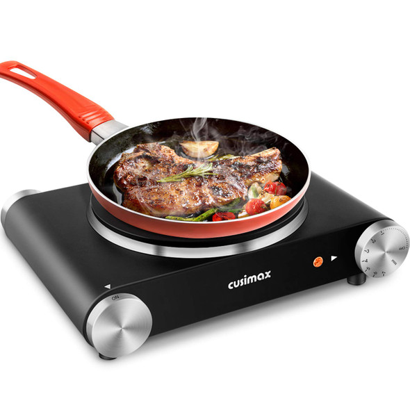 CUSIMAX Electric Burner Hot Plate ES-3101 - Stainless Steel