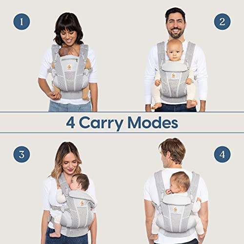 Ergobaby All Carry Positions Breathable Mesh Baby Carrier, Omni Breeze - Olive
