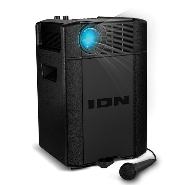ION Projector Deluxe HD Battery/AC Powered 720p HD Projector/Karaoke Machine