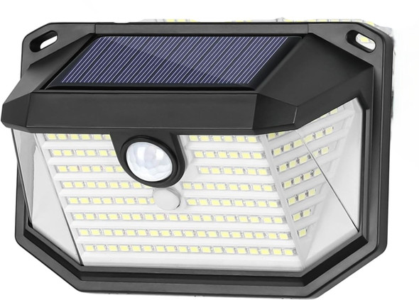 BRIGHTEVER SOLAR OUTDOOR LIGHTS, 1-PACK - BLACK