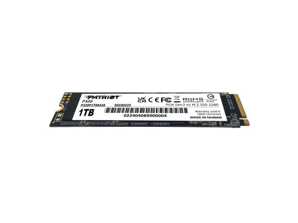 Patriot P320 M.2 2280 1TB PCI-Express 3.0 x4 Internal Solid State Drive (SSD)