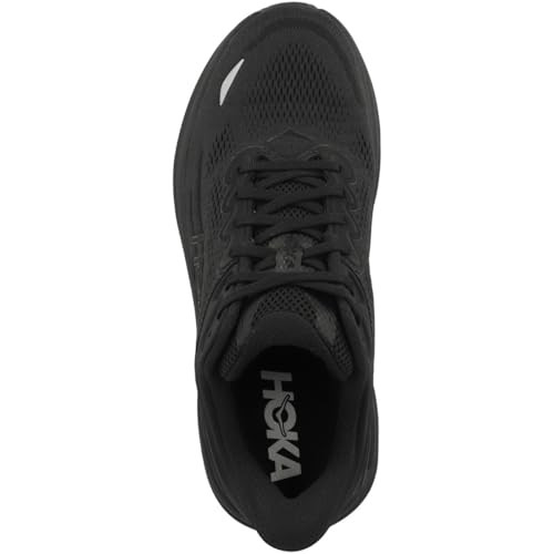 116201 HOKA ONE ONE Mens Bondi 9 Black/Black Size 9.5