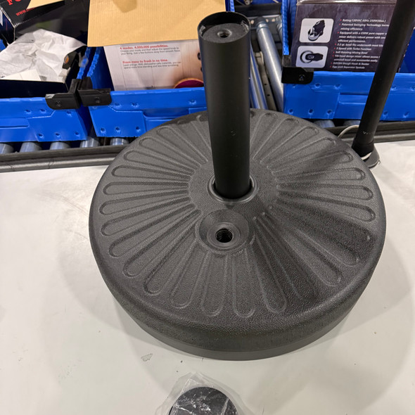 LEISUREMOD ROUND UMBRELLA BASE - BLACK