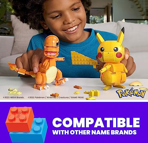 MEGA KANTO REGION TRIO WITH 529 PIECES 4 INCHES FOR KIDS HPF94 - MULTICOLOR New