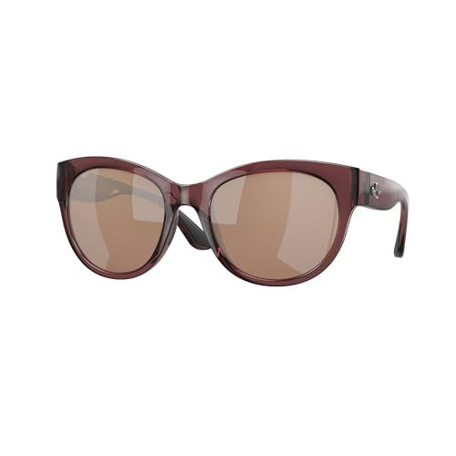 COSTA DEL MAR MAYA WOMAN SUNGLASSES - SHINY URCHIN CRYSTAL/COPPER - 55 mm