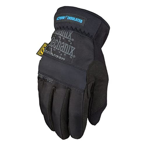 787763 Mechanix Wear Insulated Fast Fit Glove Touchscreen Capable Large Black New