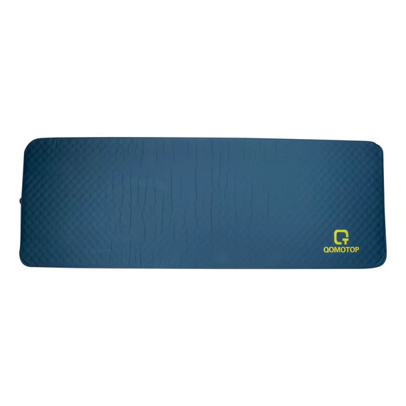 QOMOTOP ULTRA THICK SELF-INFLATING CAMPING MATTRESS - BLUE