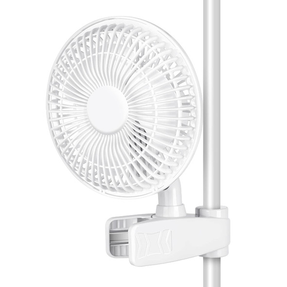 Simple Deluxe Clip Fan 6" Grow Tent Fan Monkey Fan Adjustable 90° GLFANXCLIP6V1 New