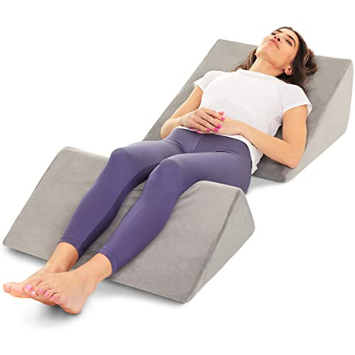 AllSett Health Bed Wedge Pillow ASH06152 - Grey