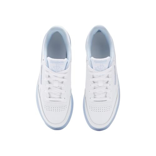 REEBOK WOMEN'S CLUB C REVENGE SNEAKERS WHITE/WHITE/Y2K BLUE SIZE WOMEN 5.5