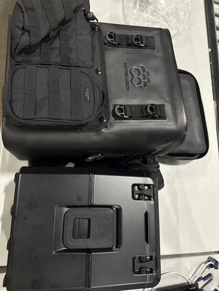 OUTTER LIMITS GEAR VAULTPACK BACKPACK COOLER BAG INSULATED PORTABLE - BLACK