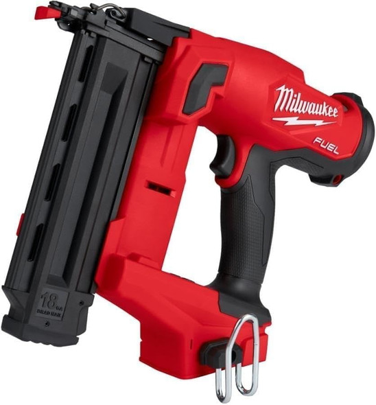 MILWAUKEE M18 FUEL 18 GAUGE CORDLESS BRAD NAILER - TOOL ONLY - RED