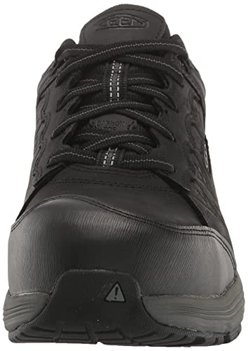 KEEN Utility Men's Vista Energy+ Low TOE Waterproof BLACK/GUN METAL SIZE 9