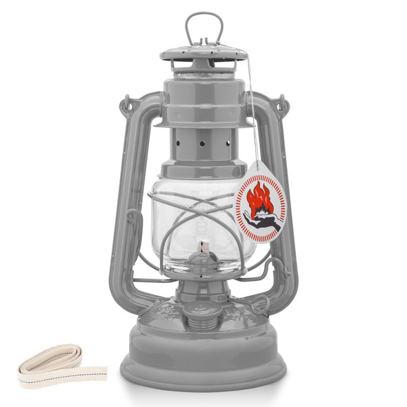 FEUERHAND BABY SPECIAL 276 KEROSENE FUEL LANTERN, UNPAINTED, 10 INCHES - SILVER