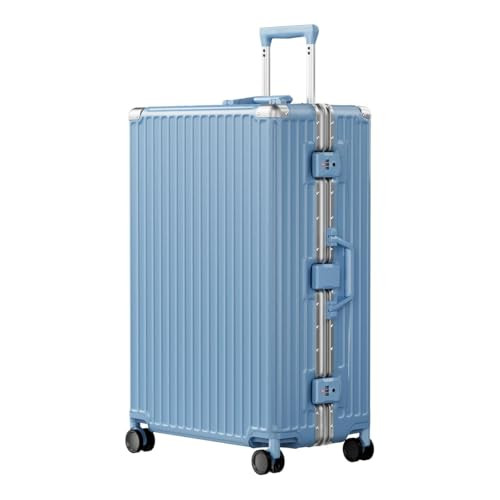 ANYZIP LUGGAGE PC+ABS ALUMINUM FRAME ZIPPERLESS CHECKED LUGGAGE HARD SHELL