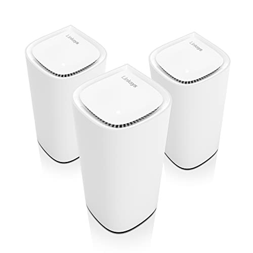 LINKSYS VELOP PRO WIFI 6E MESH COGNITIVE MESH 3 PACK MXEC623-AMZ - WHITE