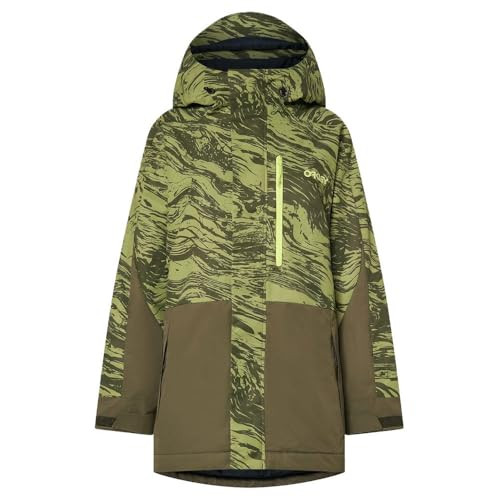 OAKLEY WMNS TNP TBT INSULATED JACKET - SIZE: WOMEN M - DUALITY DBL GREEN New