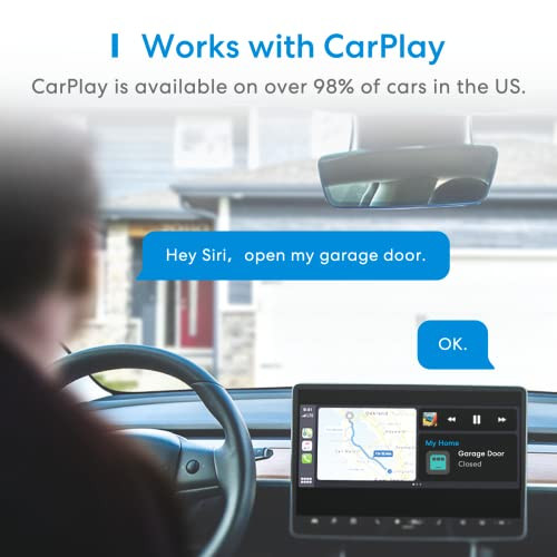 MEROSS SMART GARAGE DOOR OPENER REMOTE APPLE HOMEKIT ALEXA GOOGLE ASSISTANT