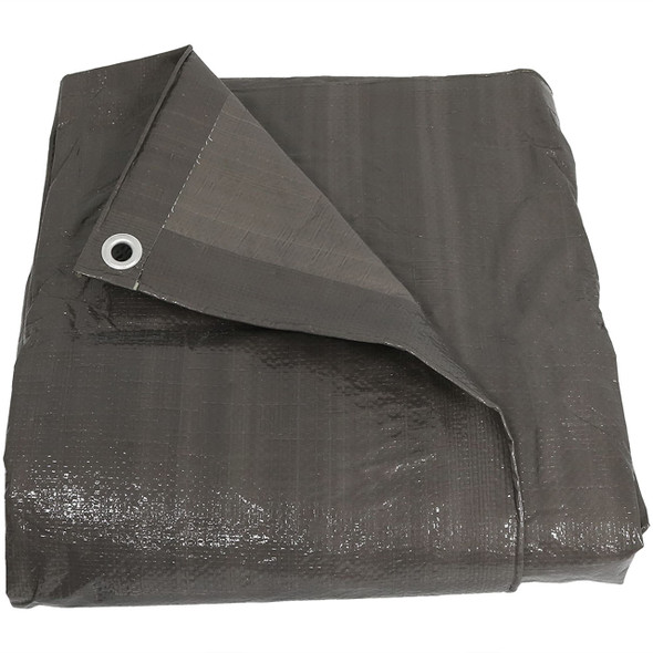 Sunnydaze 30 x 50 Foot Plastic Reversible Heavy-Duty Multipurpose Tarp