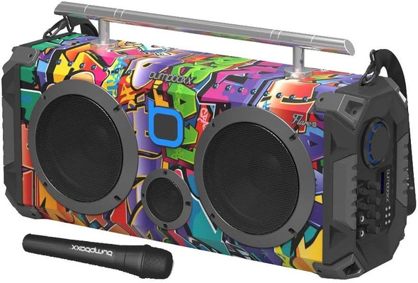 Bumpboxx Bluetooth Portable Speaker Boombox Flare8 -  NYC Graffiti
