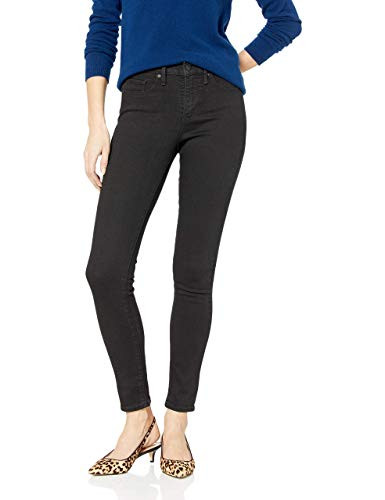 196260000 LEVI'S WOMEN'S 311 SHAPING SKINNY JEANS W33XL28 SOFT BLACK New