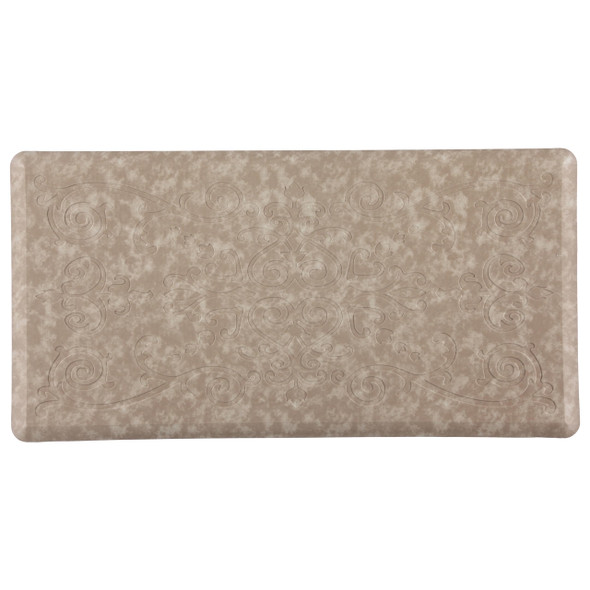J&V TEXTILES Medallion Embossed Kitchen Mat Cushioned Anti Fatigue Floor Mat New