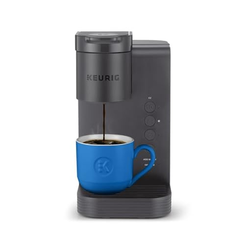 Keurig K-Express Essentials Matte Gray Single-Serve K-Cup Pod Coffee Maker