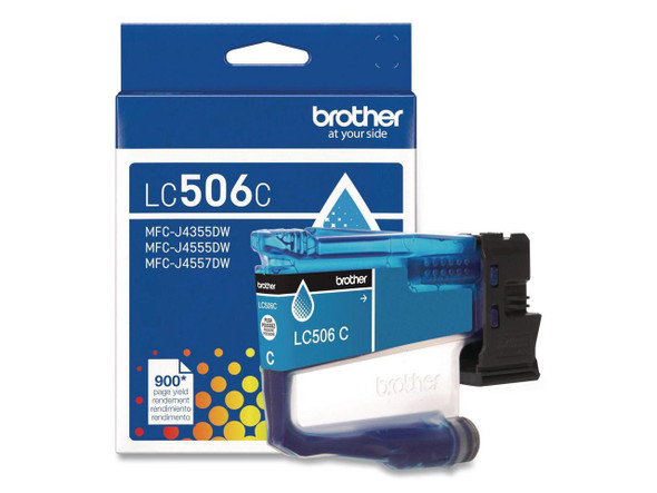 Brother Genuine LC506C Standard Yield Cyan Ink Cartridge