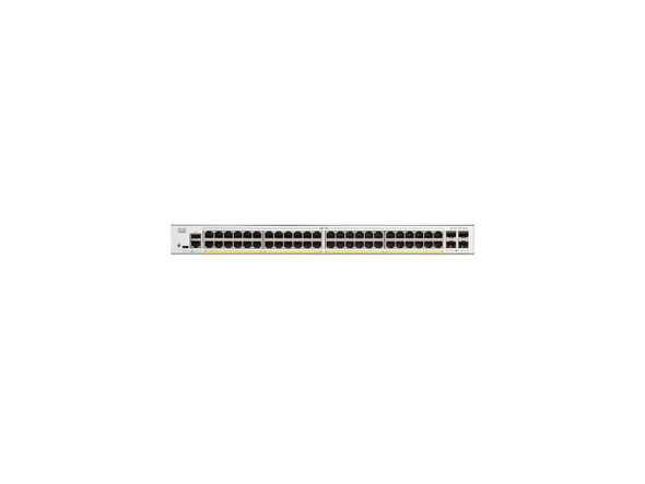 Cisco Catalyst C1300 managed Layer 3 Switch, 48x 10/100/1000 30W PoE+ ports w/
