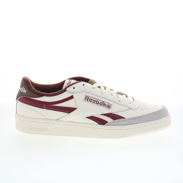 REEBOK CLUB C REVENGE VINTAGE LIFESTYLE SNEAKERS - SIZE: 8.5 - BEIGE LEATHER New