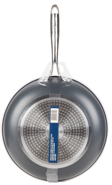 GOTHAM STEEL 12 IN NON-STICK CERAMIC COPPER TITANIUM & DIAMOND FRYING PAN - GRAY