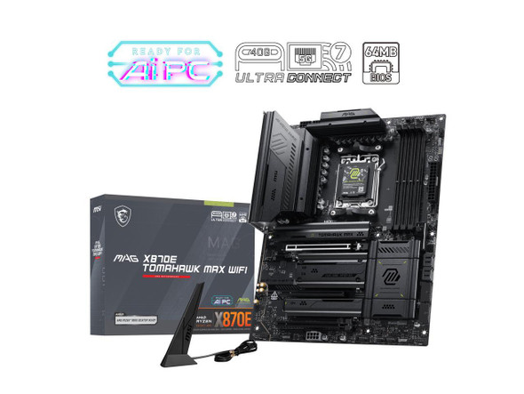 MSI MAG X870E TOMAHAWK MAX WIFI AM5 AMD X870E Motherboard