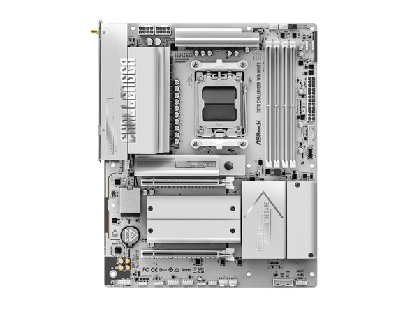 ASRock X870 Challenger WiFi White AM5 AMD X870 ATX Motherboard