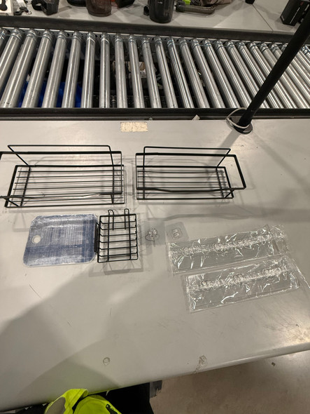 GENERIC 3 PIECE BATHROOM SOAP ORGANIZER - BLACK