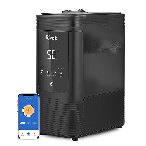 LEVOIT 6L SMART WARM AND COOL MIST HUMIDIFIERS FOR HOME BEDROOM LUH-O601S-KUS