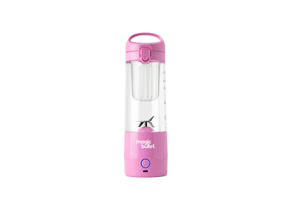 MAGIC 16 OZ. SINGLE SPEED FLAMINGO PINK PORTABLE BLENDER - PINK New